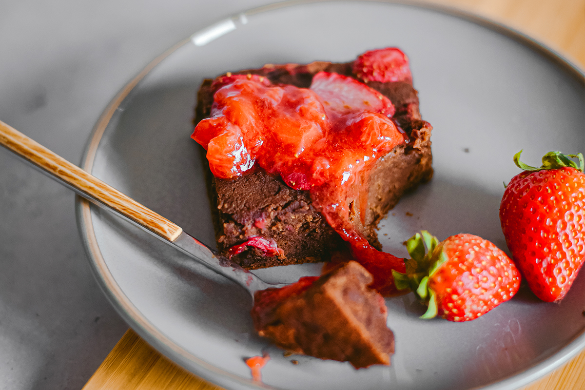 brownie de garbanzos